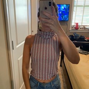 Multi-colored Free People Tank Top